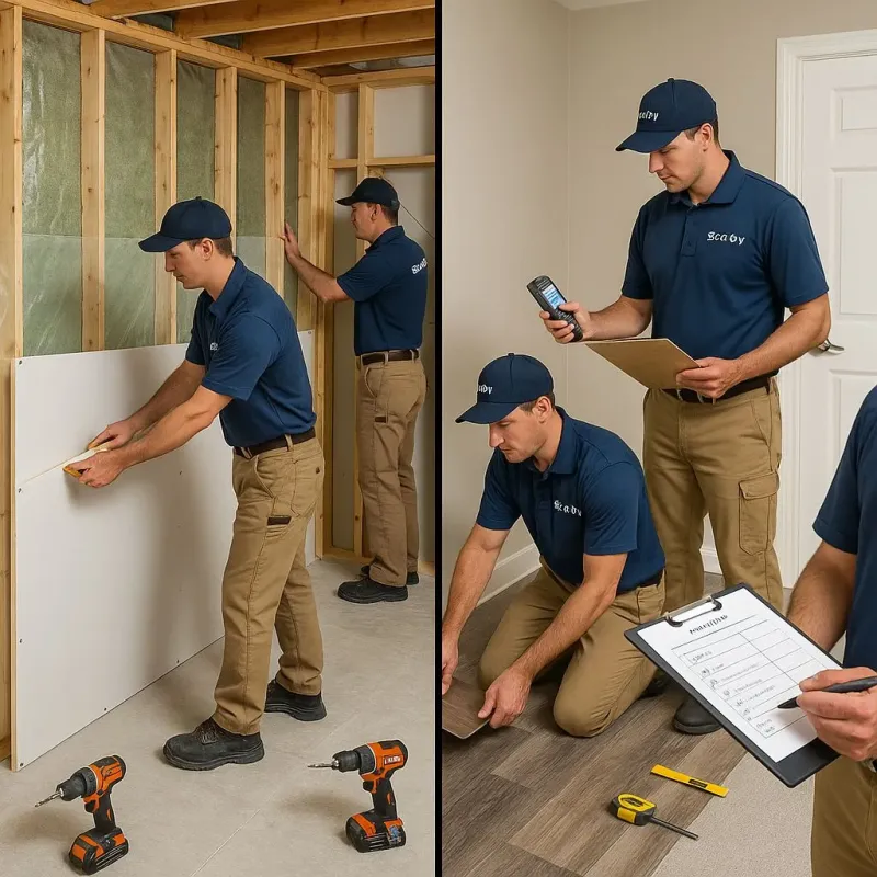 Repairs and Reconstruction process in Liberty Lake, WA