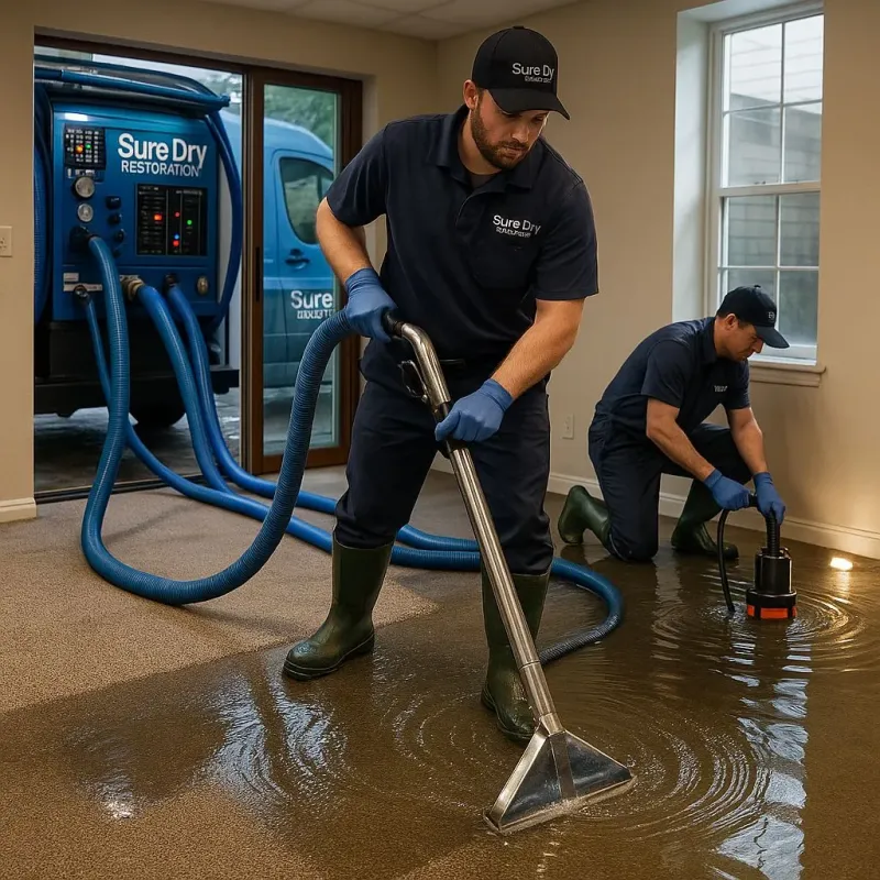 Water Extraction and Removal process in Liberty Lake, WA